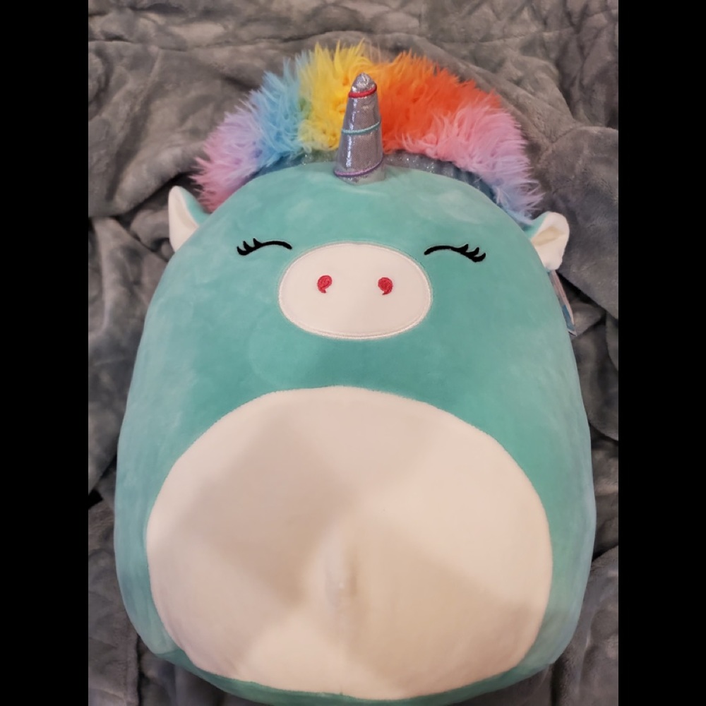🍗🏳️‍🌈PRIDE MONTH SQUISHMALLOW SQUISH-DOOS 16” KENNEDY With RAINBOW HAIR!!